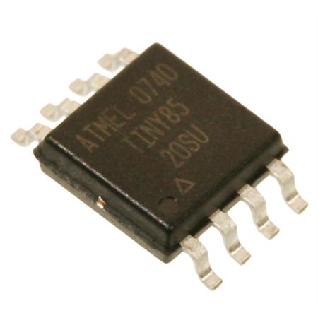 attiny85, soic8, atmel